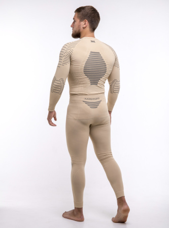 Водолазка X-BIONIC INVENT 4.0 SMU SHIRT LG SL Men (; S; desert/anthracite)